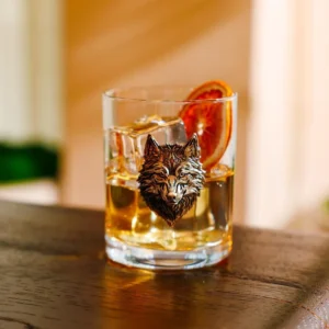 Wolf Whiskey Glass