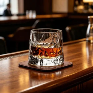 Handmade Textured Whiskey Glass