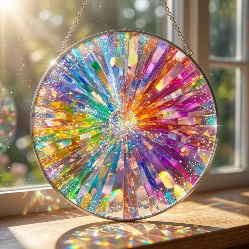 Rainbow Suncatcher Crystal Prism