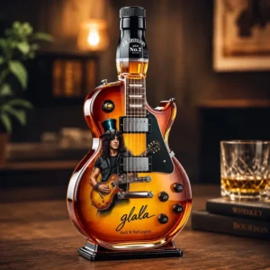 Rock n Roll Guitar Whiskey Decanter