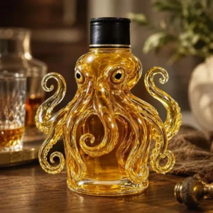Octopus Glass Decanter